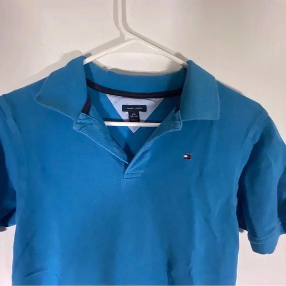 Tommy Hilfiger Boys Polo Shirt Size Large - Picture 3 of 7